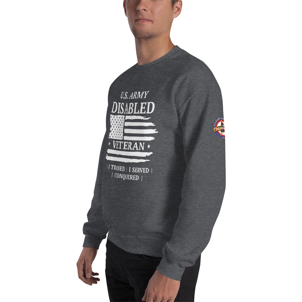 US Army Disabled Veteran Sweatshirt