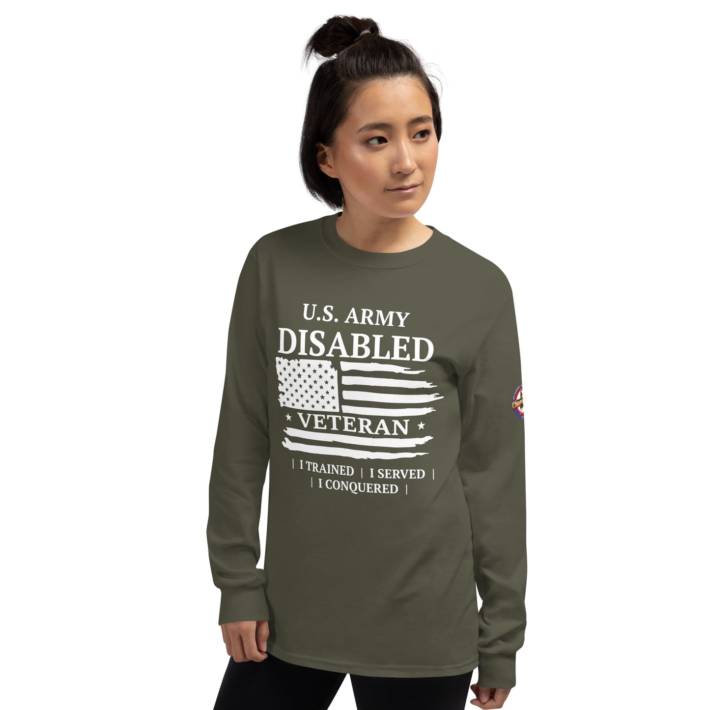 US Army Disabled Veteran Long Sleeve T-Shirt