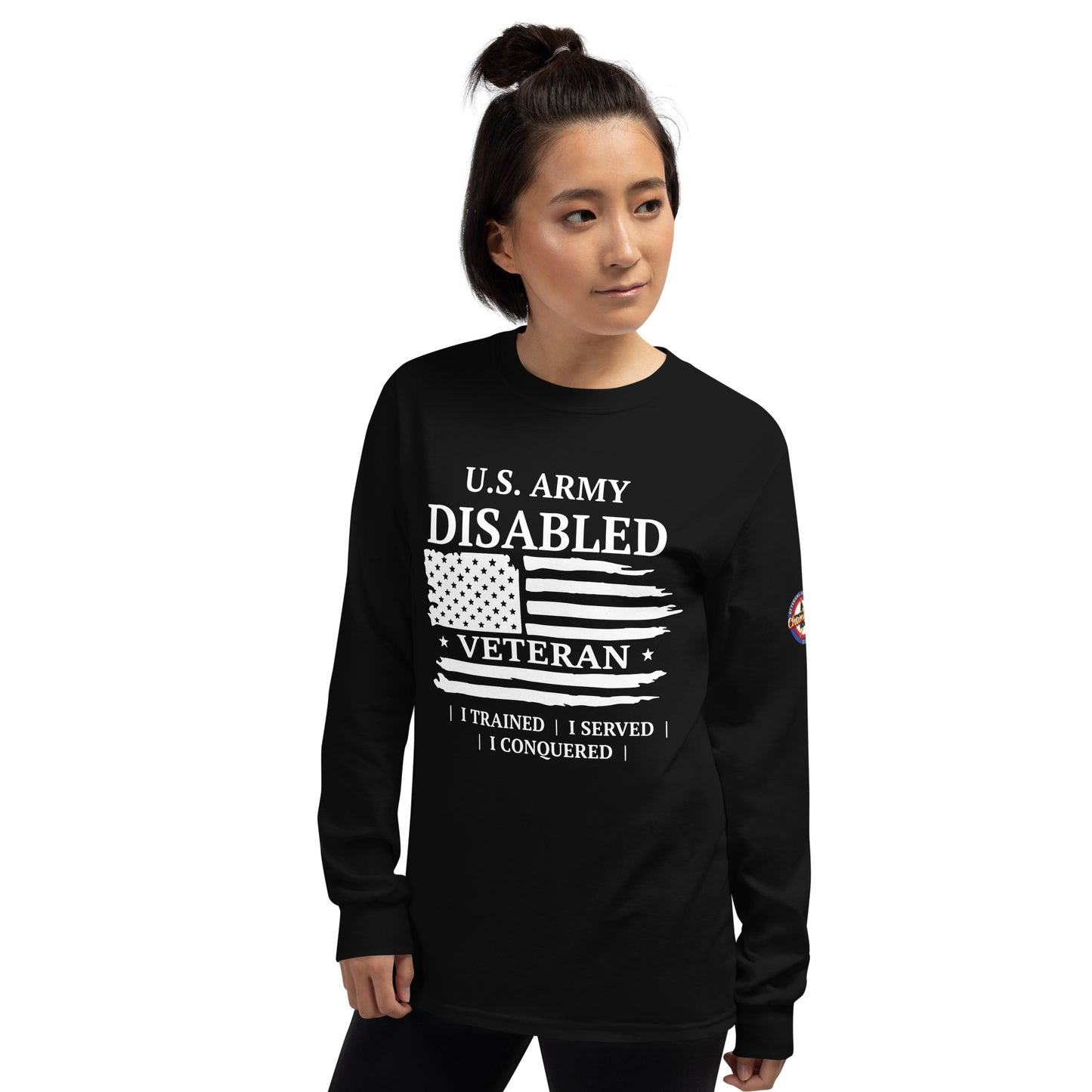 US Army Disabled Veteran Long Sleeve T-Shirt