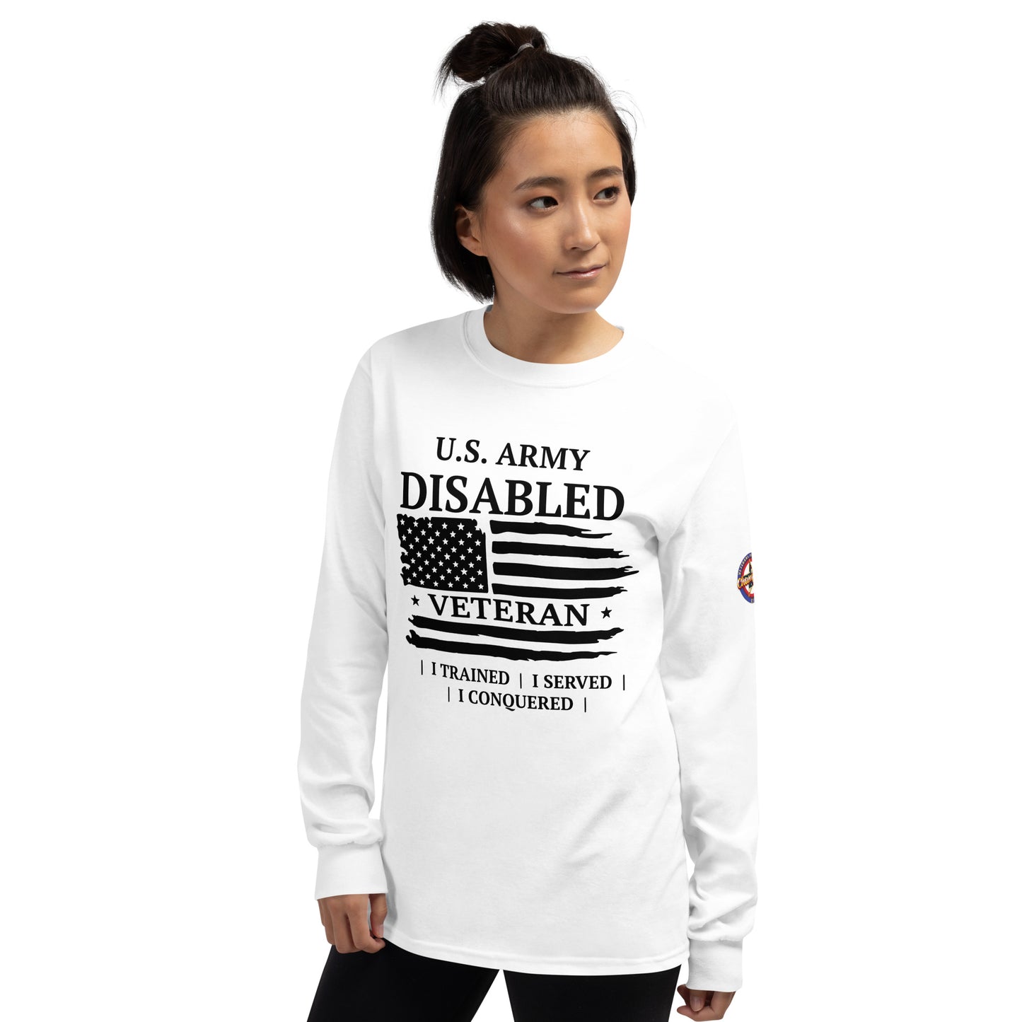 US Army Disabled Veteran Long Sleeve T-Shirt