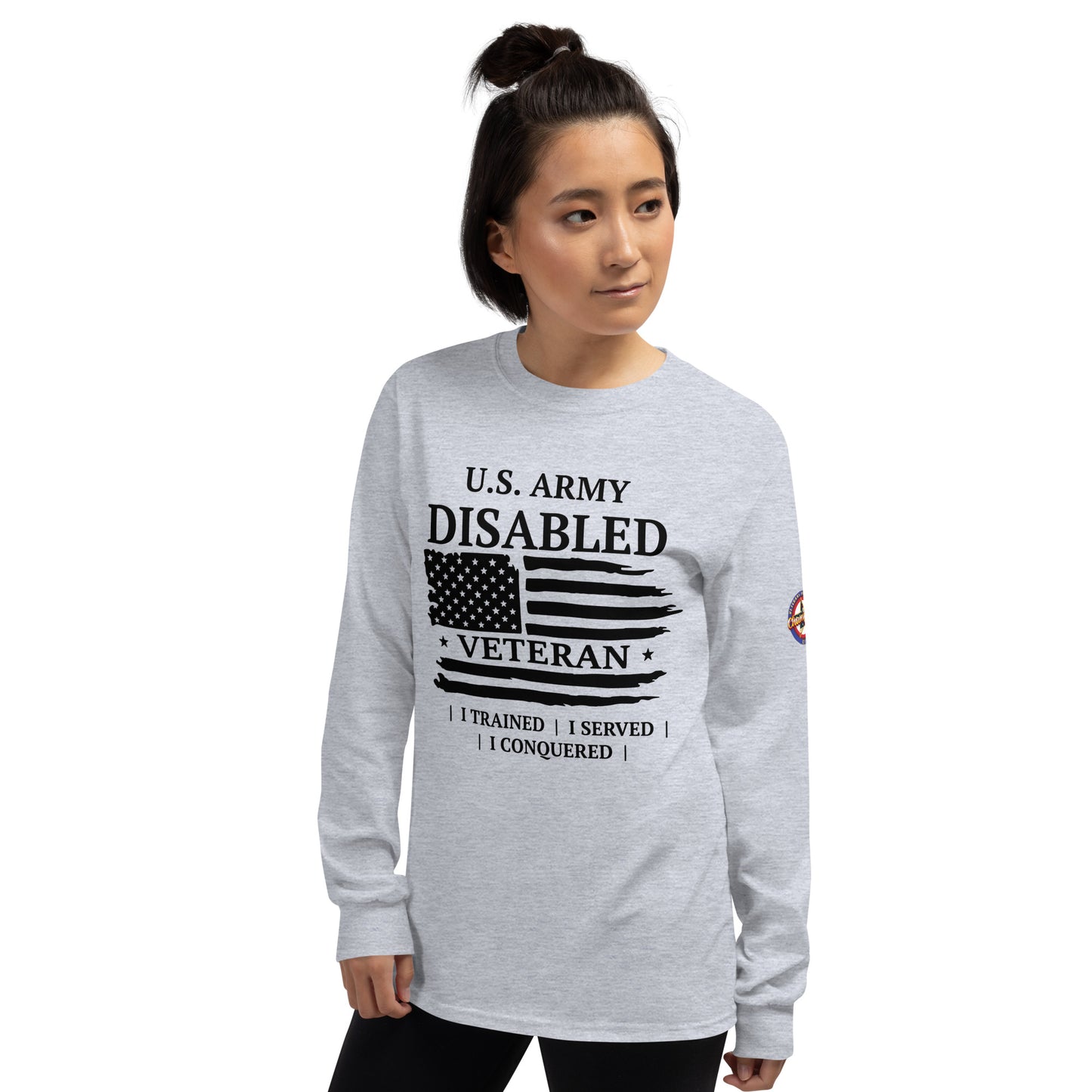 US Army Disabled Veteran Long Sleeve T-Shirt