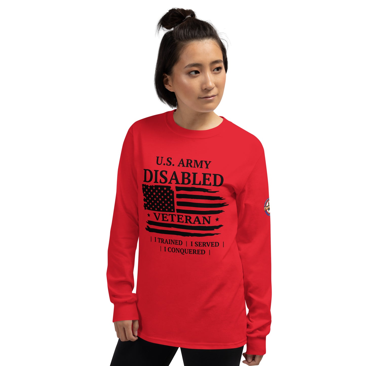 US Army Disabled Veteran Long Sleeve T-Shirt