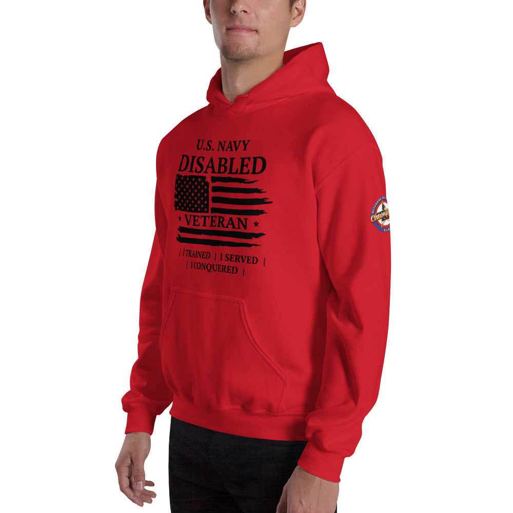 US Navy Disabled Veteran Hoodie