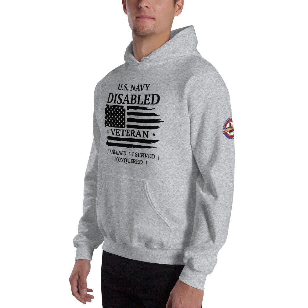 US Navy Disabled Veteran Hoodie