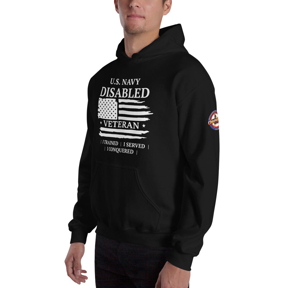 US Navy Disabled Veteran Hoodie