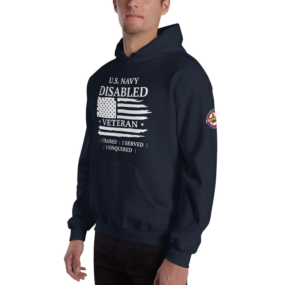 US Navy Disabled Veteran Hoodie