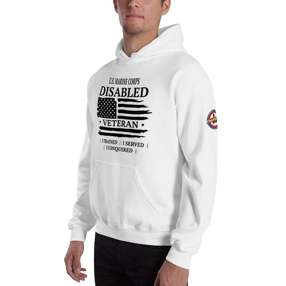 US Marine Corps Disabled Veteran Hoodie