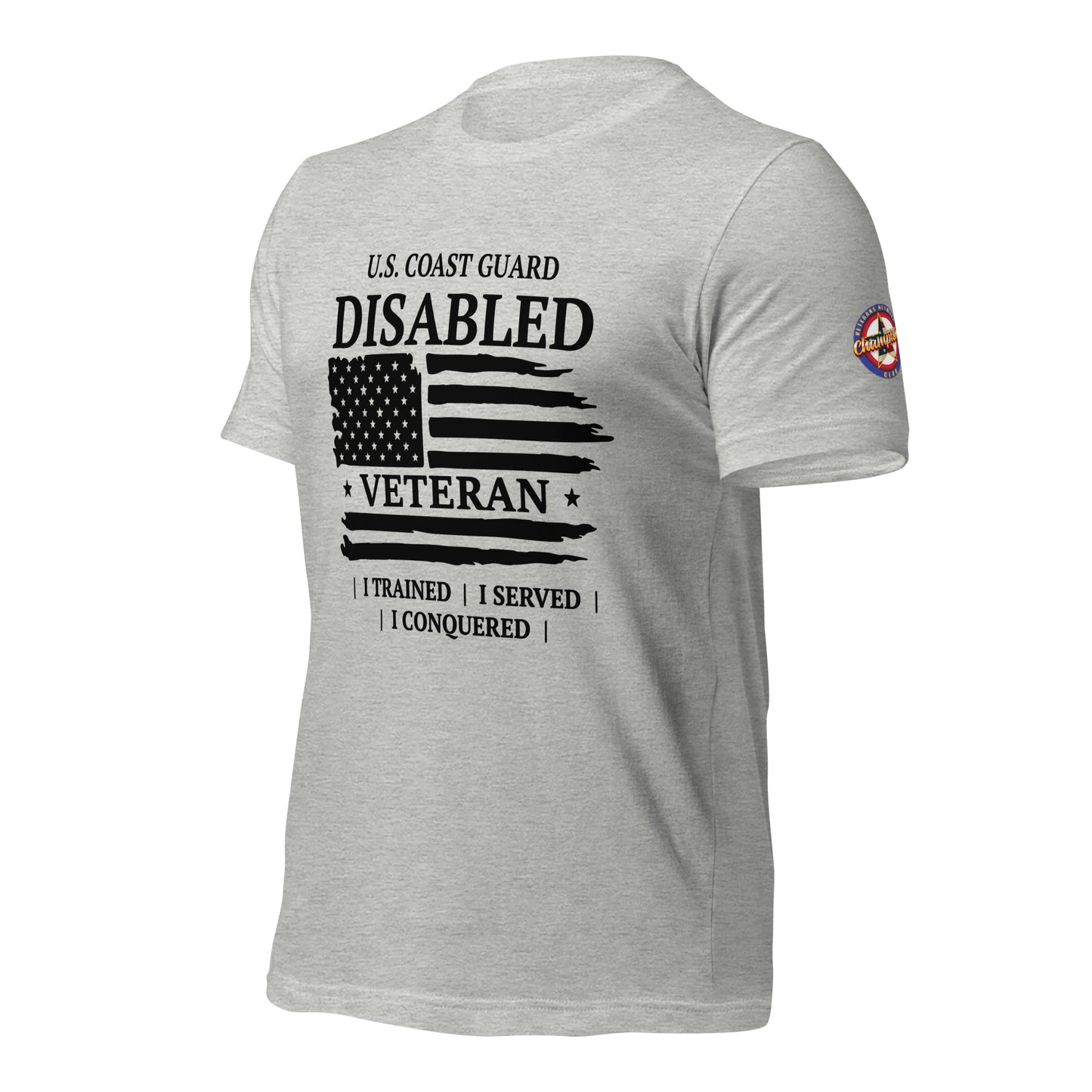 US Coast Guard Disabled Veteran T-Shirt