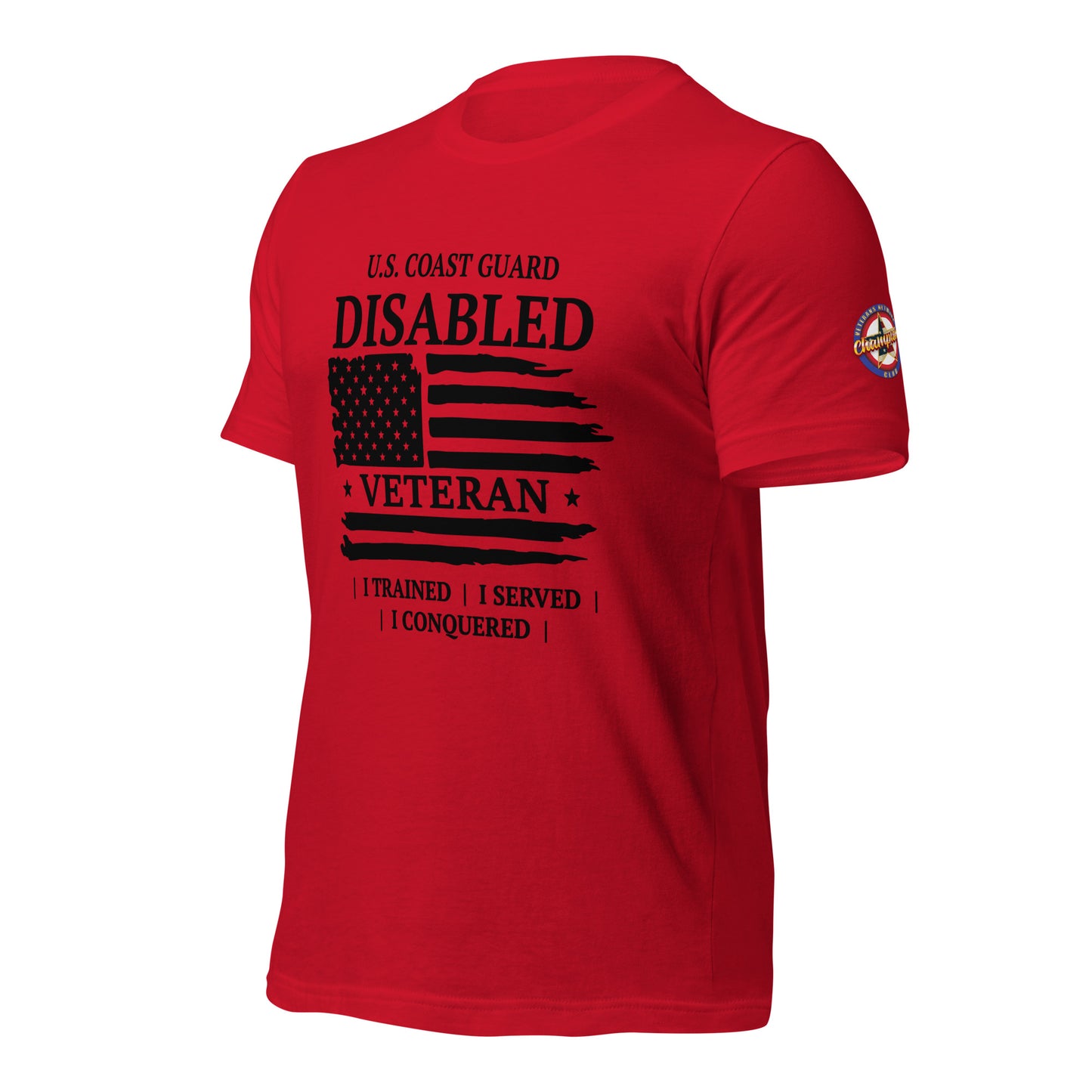 US Coast Guard Disabled Veteran T-Shirt