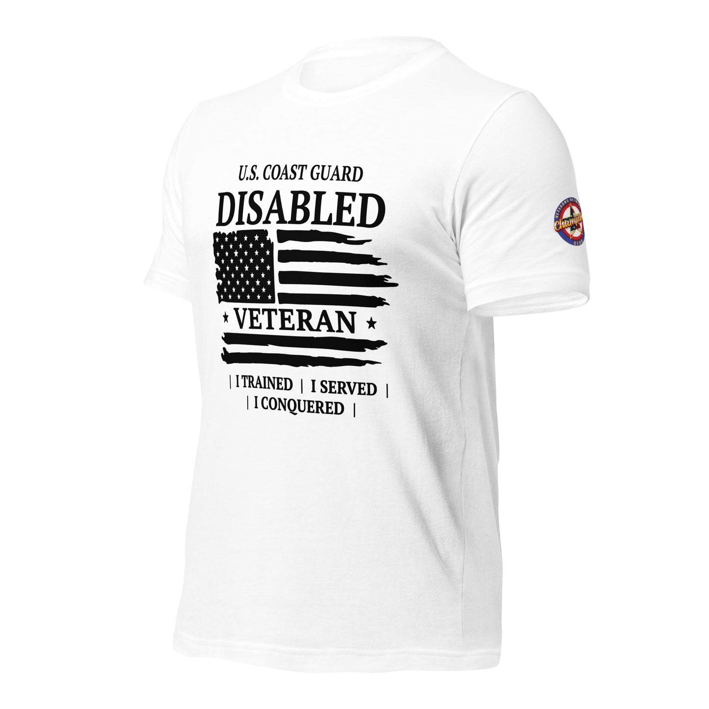 US Coast Guard Disabled Veteran T-Shirt