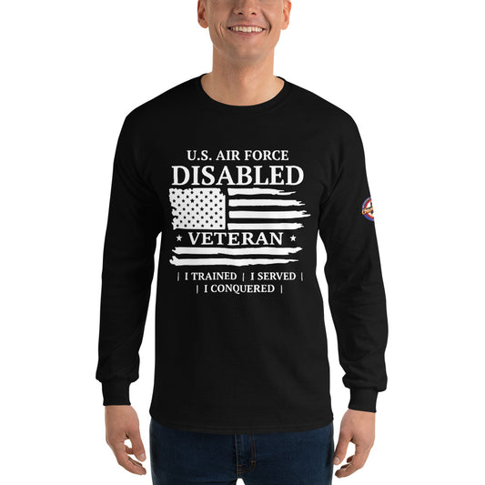 US Air Force Disabled Veteran Long Sleeve T-Shirt