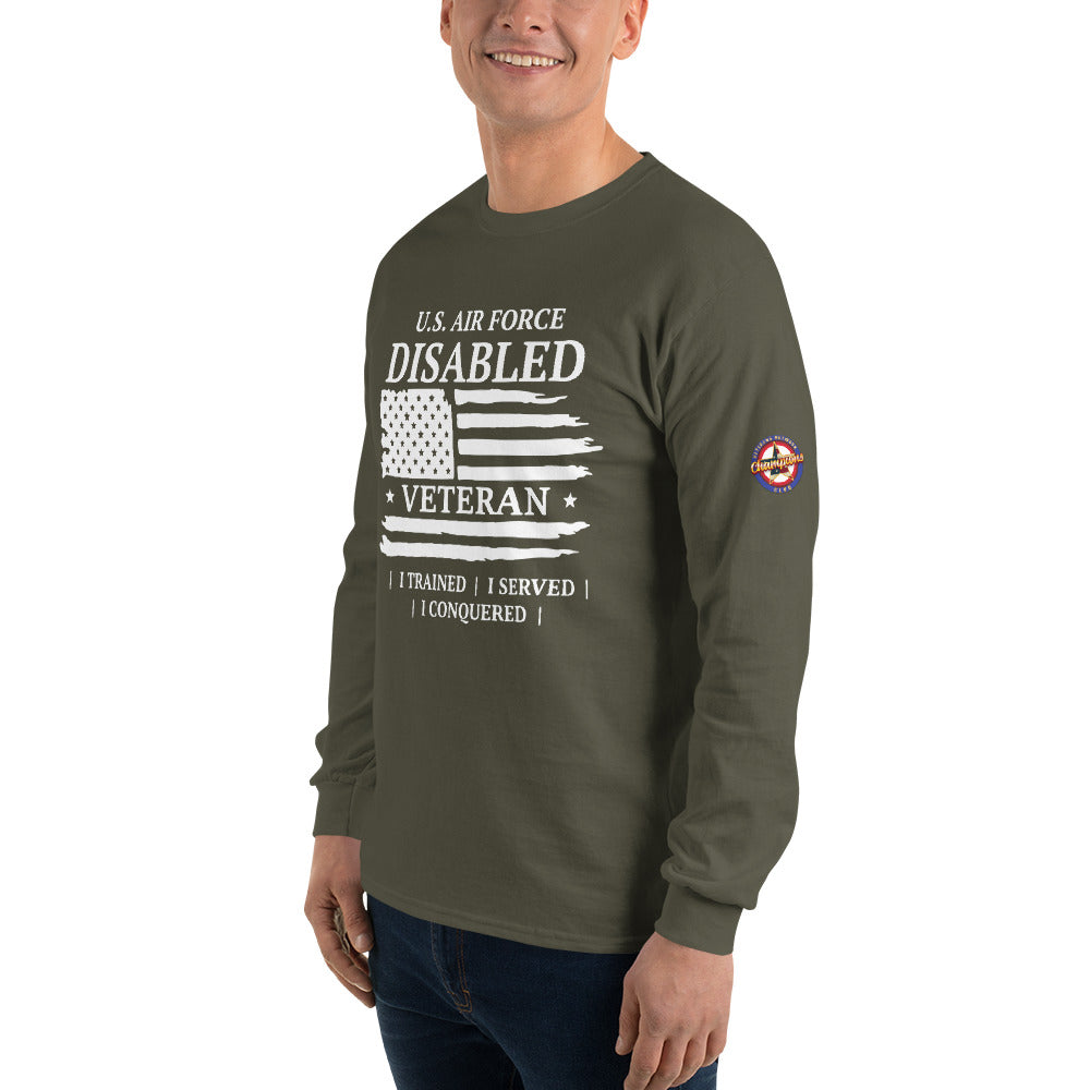 US Air Force Disabled Veteran Long Sleeve T-Shirt