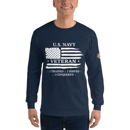 US Navy Veteran Long Sleeve T-Shirt