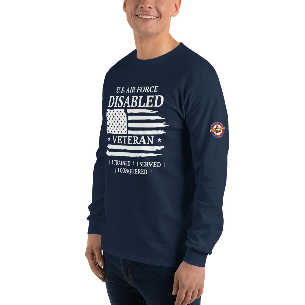 US Air Force Disabled Veteran Long Sleeve T-Shirt