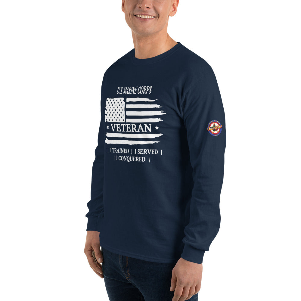 US Marine Corps Veteran Long Sleeve T-Shirt