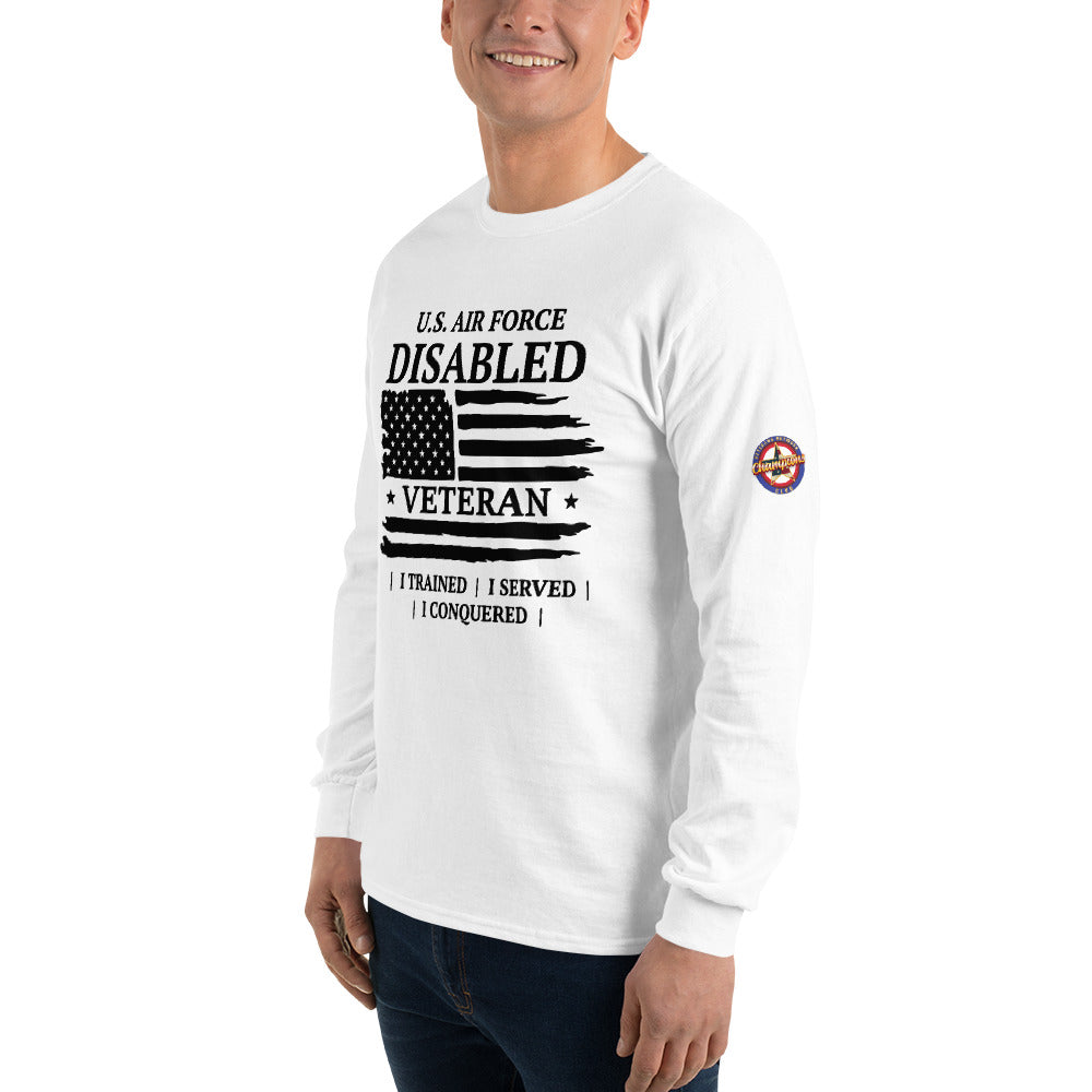 US Air Force Disabled Veteran Long Sleeve T-Shirt