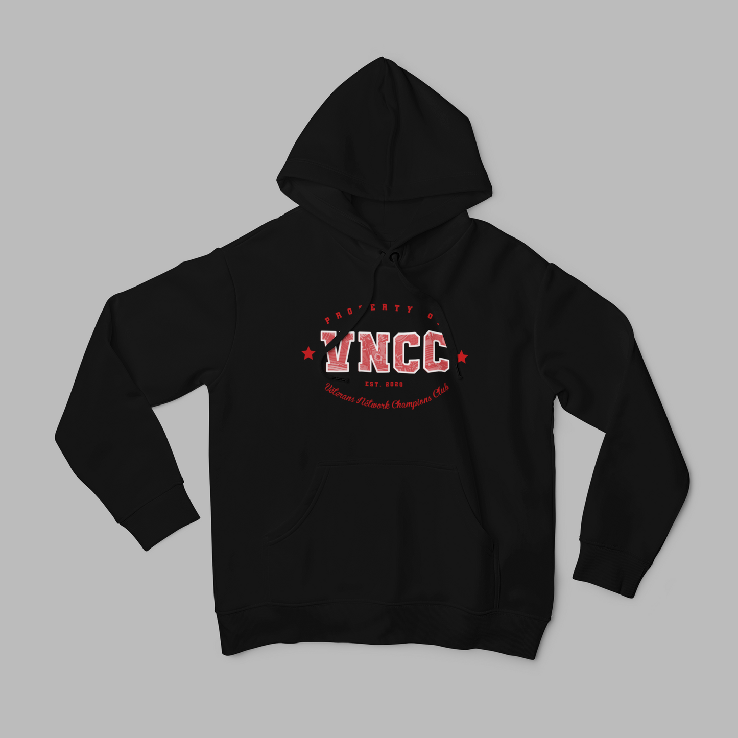 Property of VNCC Logo Hoodie - Red