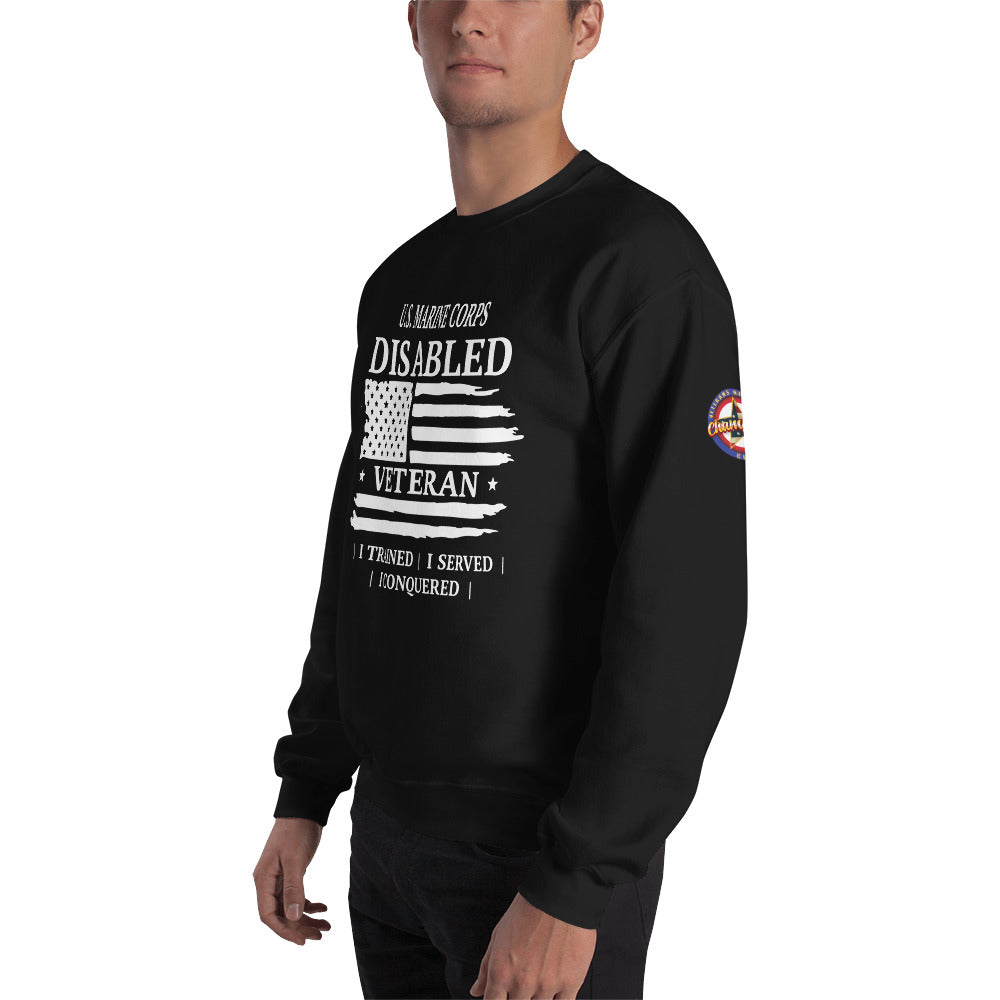 US Marine Corps Disabled Veteran Sweatshirt