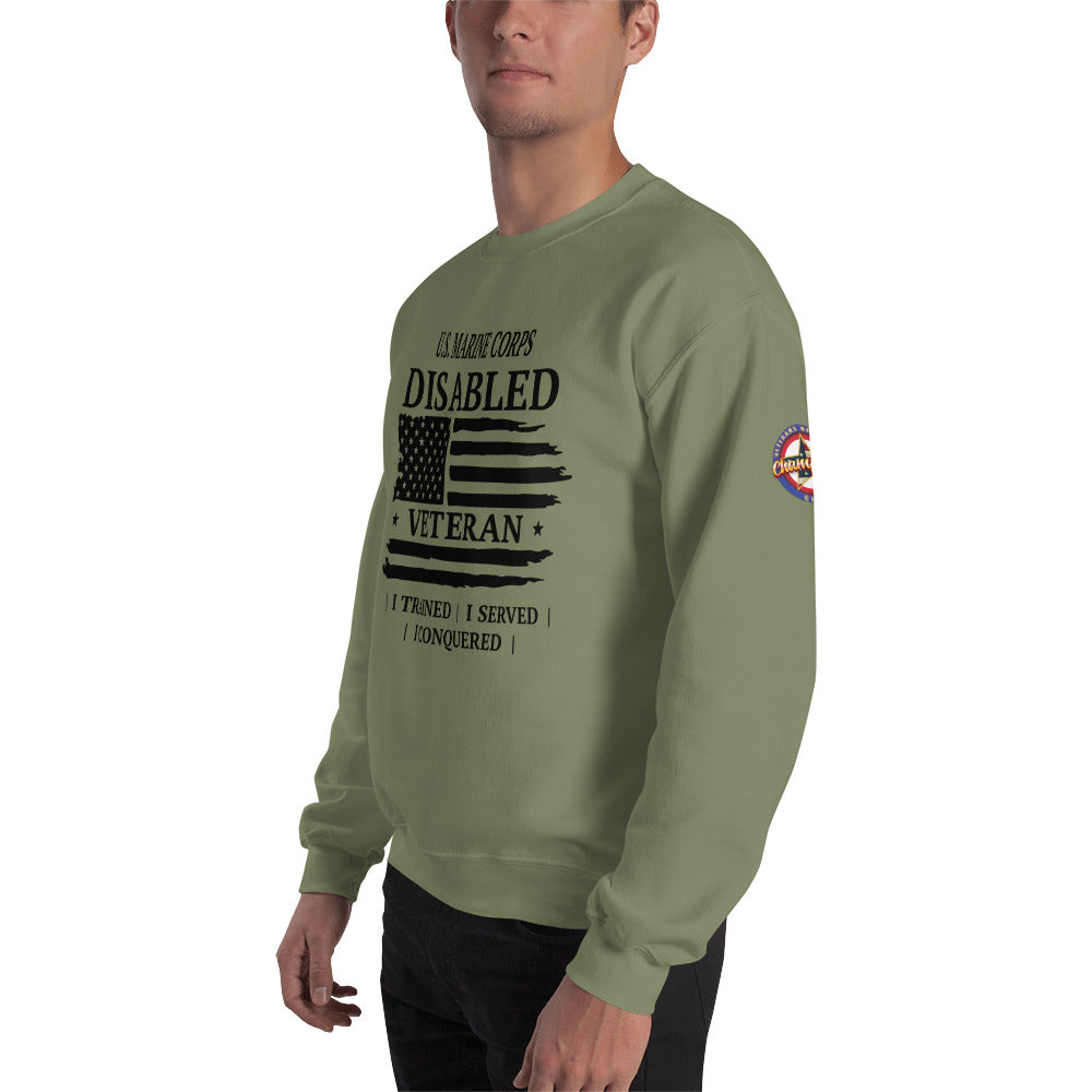 US Marine Corps Disabled Veteran Sweatshirt