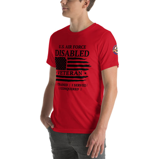 US Air Force Disabled Veteran T-Shirt