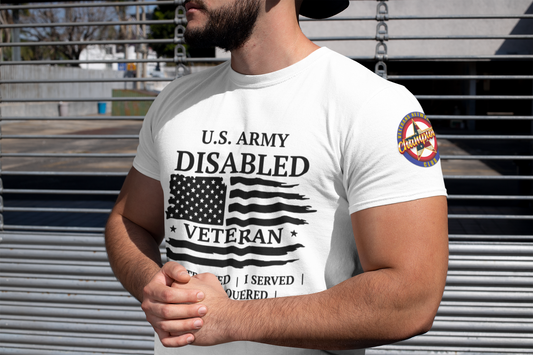 US Army Disabled Veteran T-Shirt