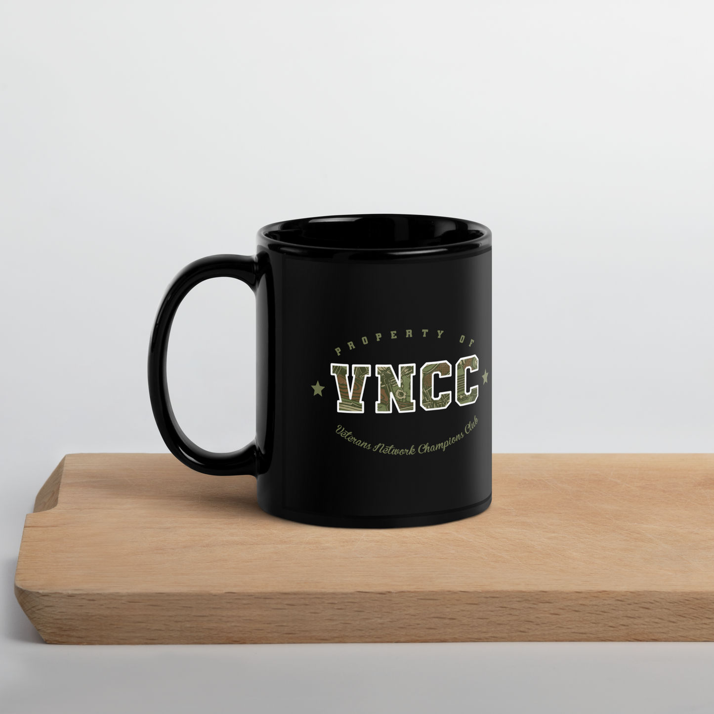 Property of VNCC Glossy Mug - Camo