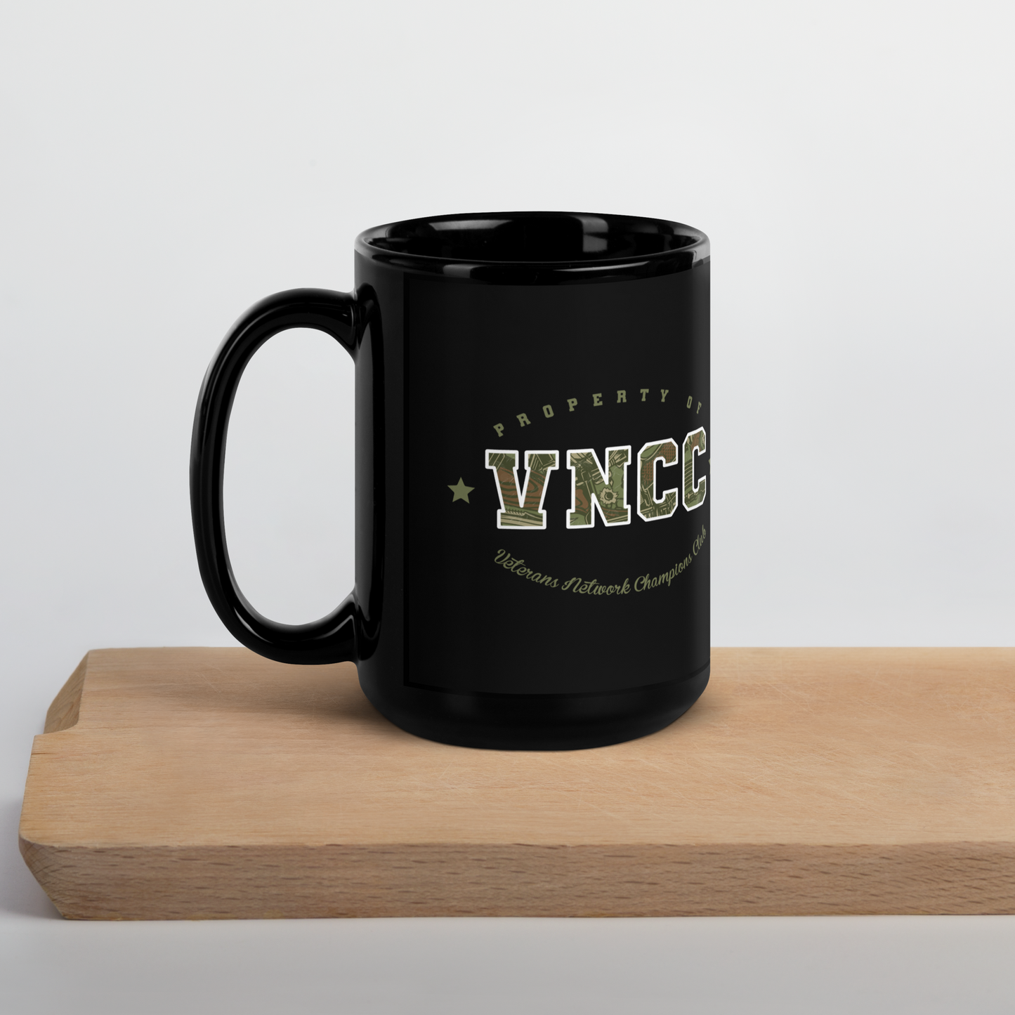 Property of VNCC Glossy Mug - Camo