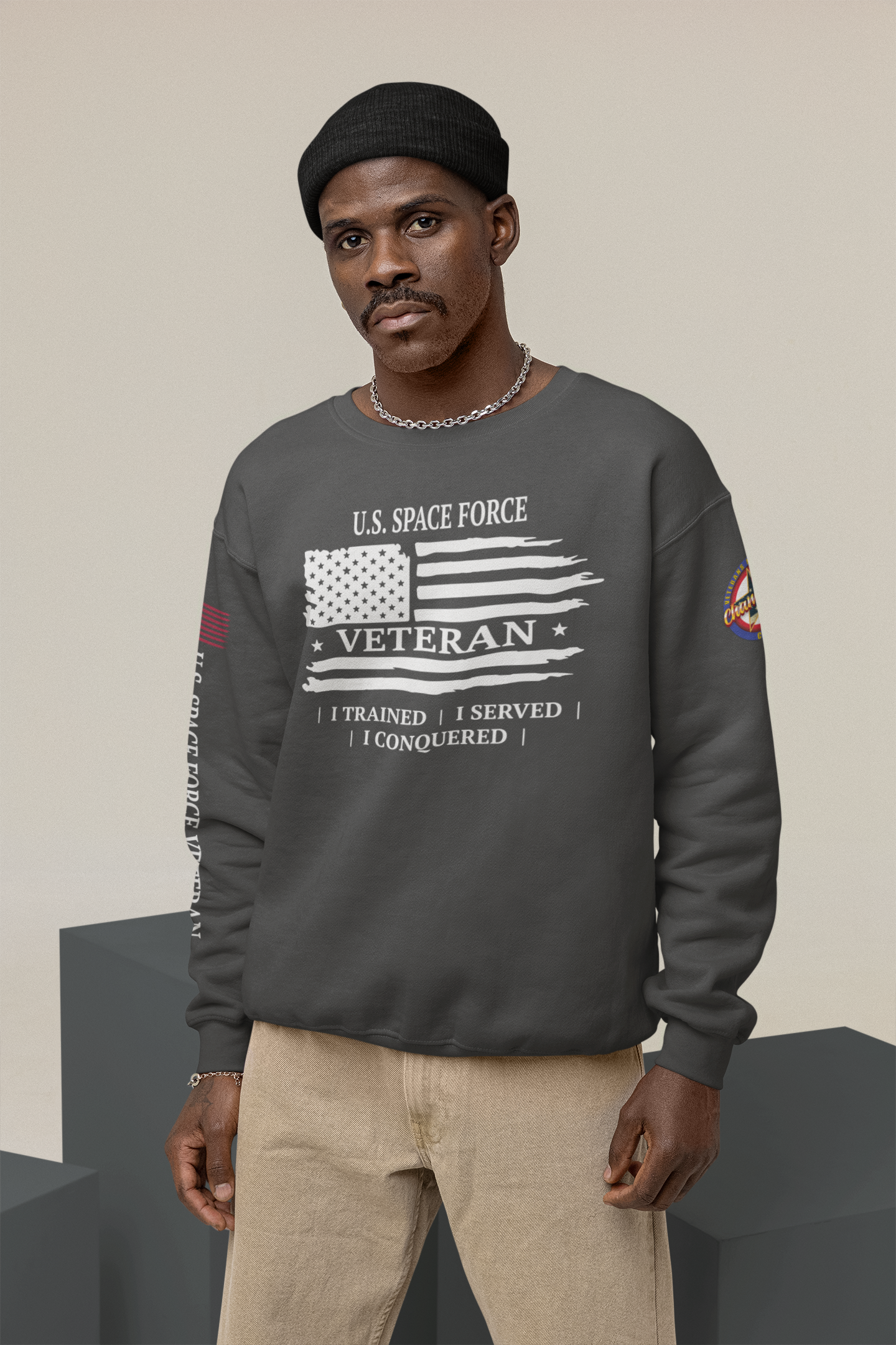 US Space Force Veteran Sweatshirt