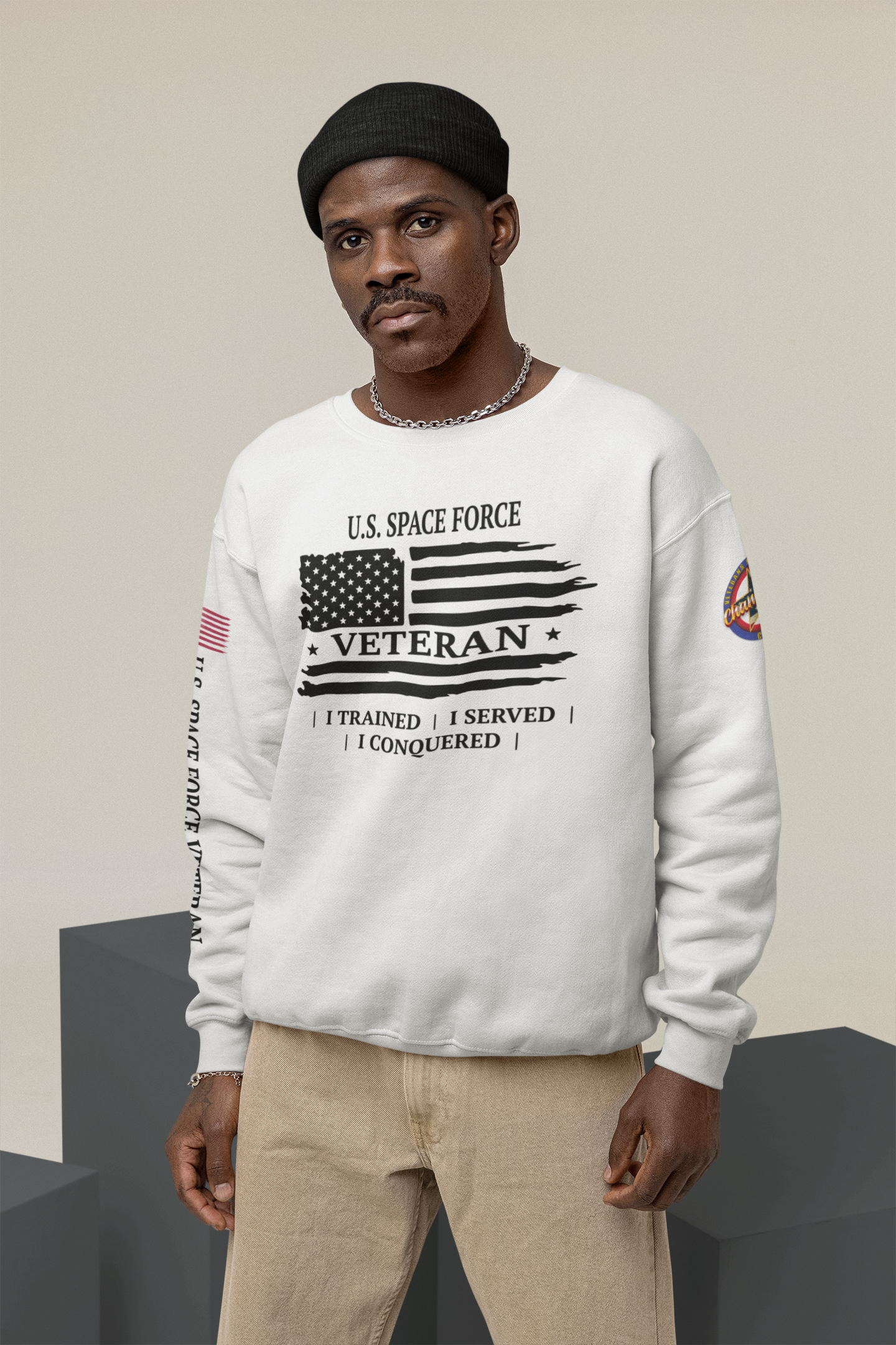 US Space Force Veteran Sweatshirt