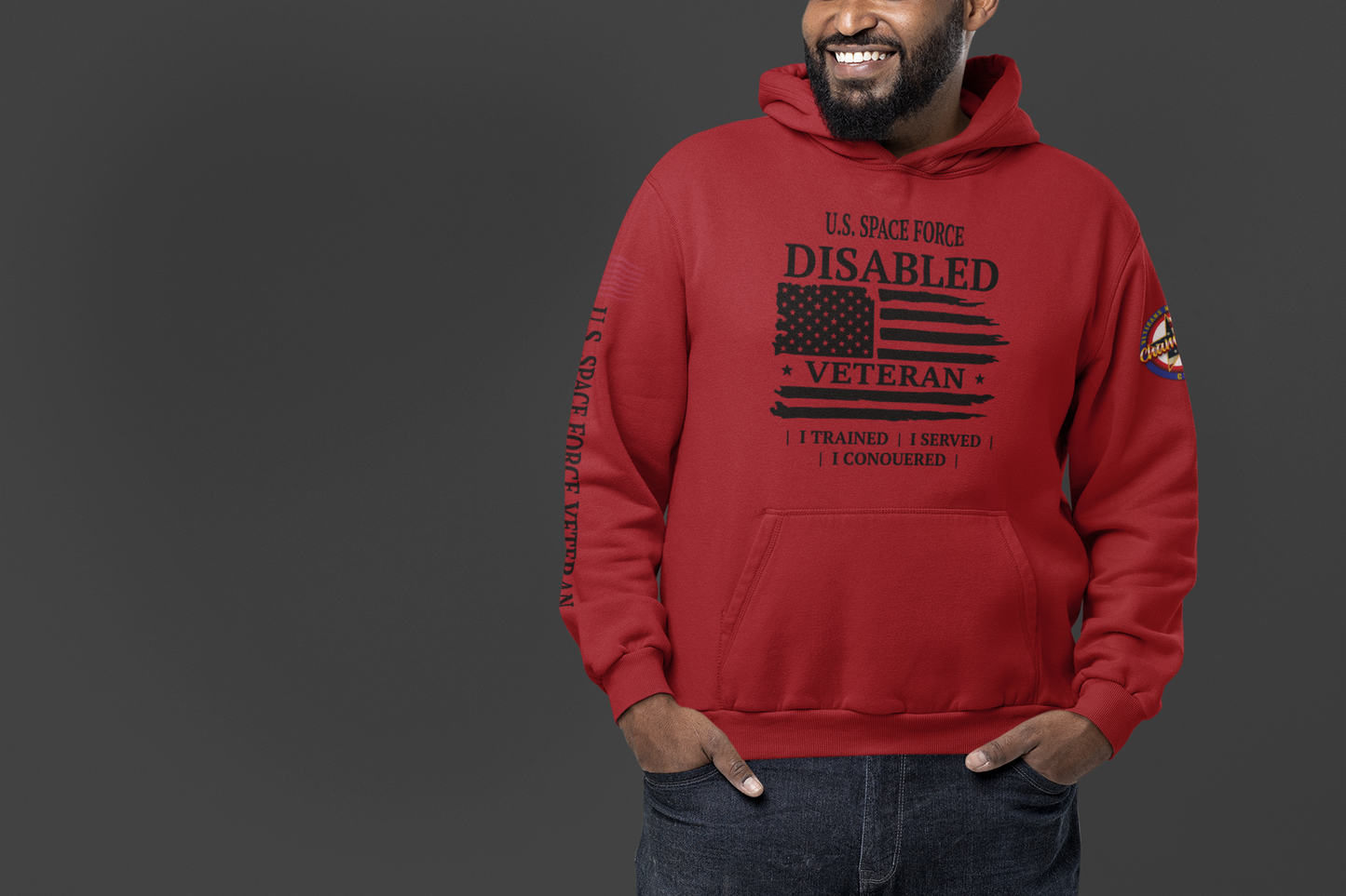 US Space Force Disabled Veteran Hoodie