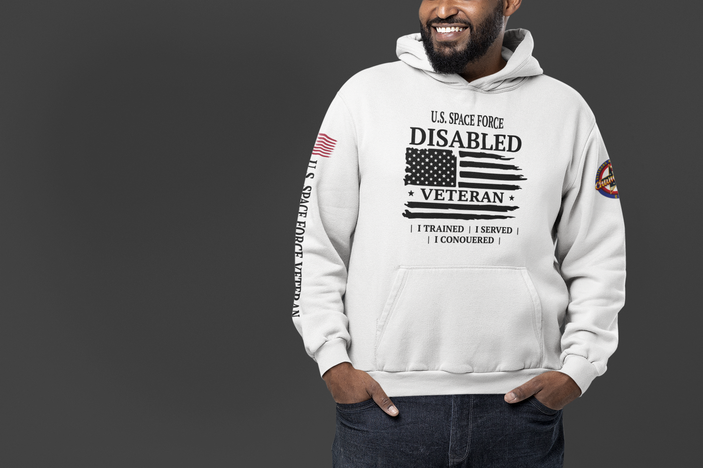 US Space Force Disabled Veteran Hoodie