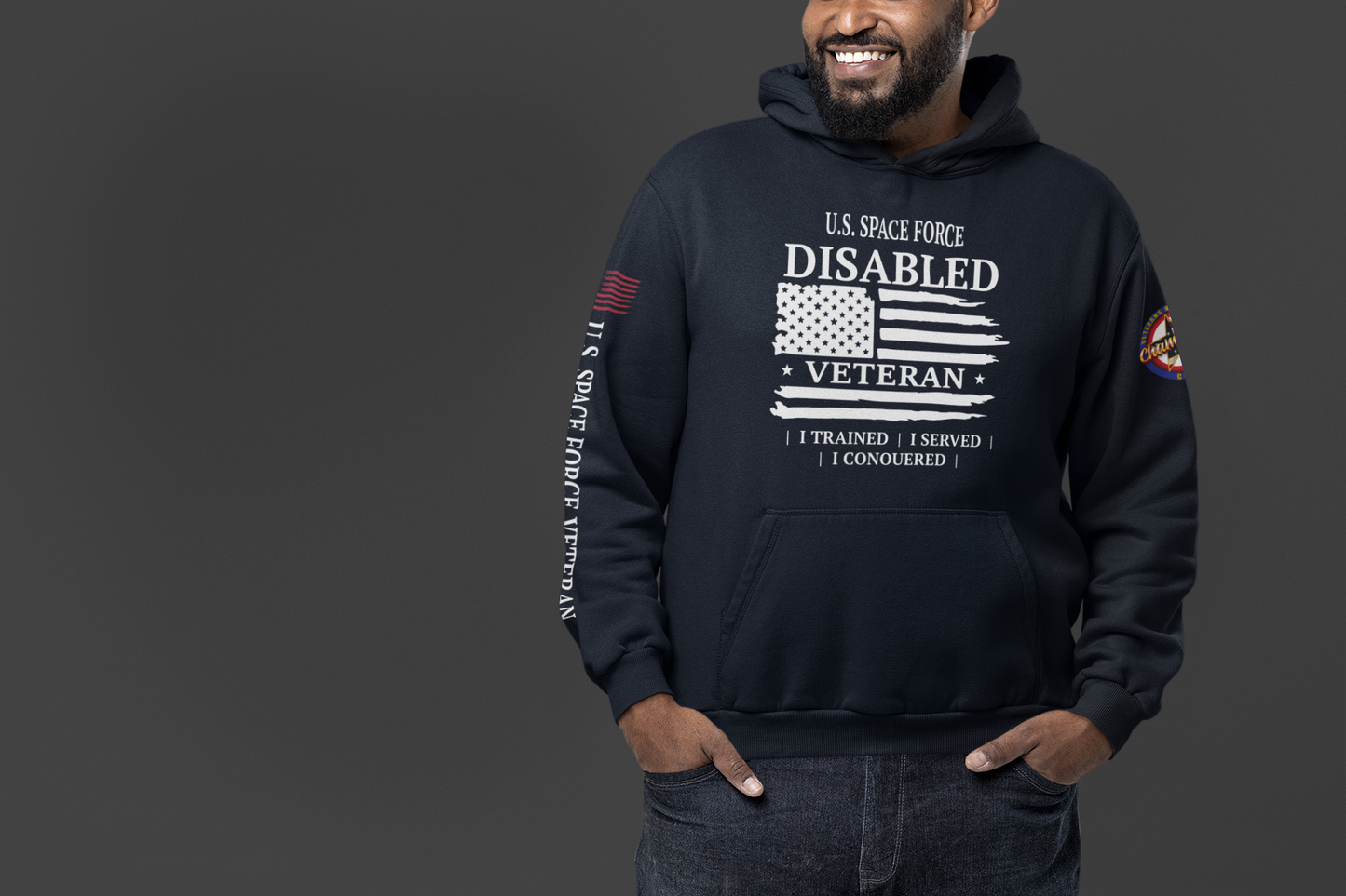 US Space Force Disabled Veteran Hoodie