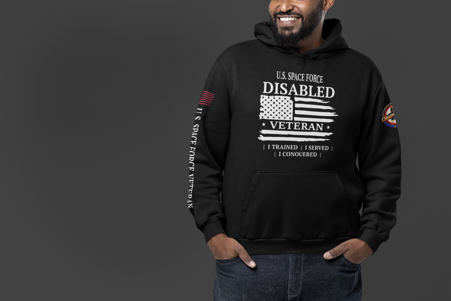 US Space Force Disabled Veteran Hoodie