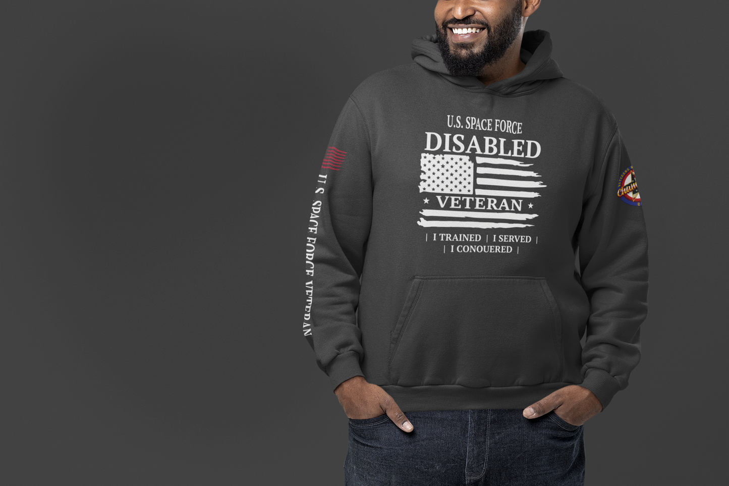 US Space Force Disabled Veteran Hoodie