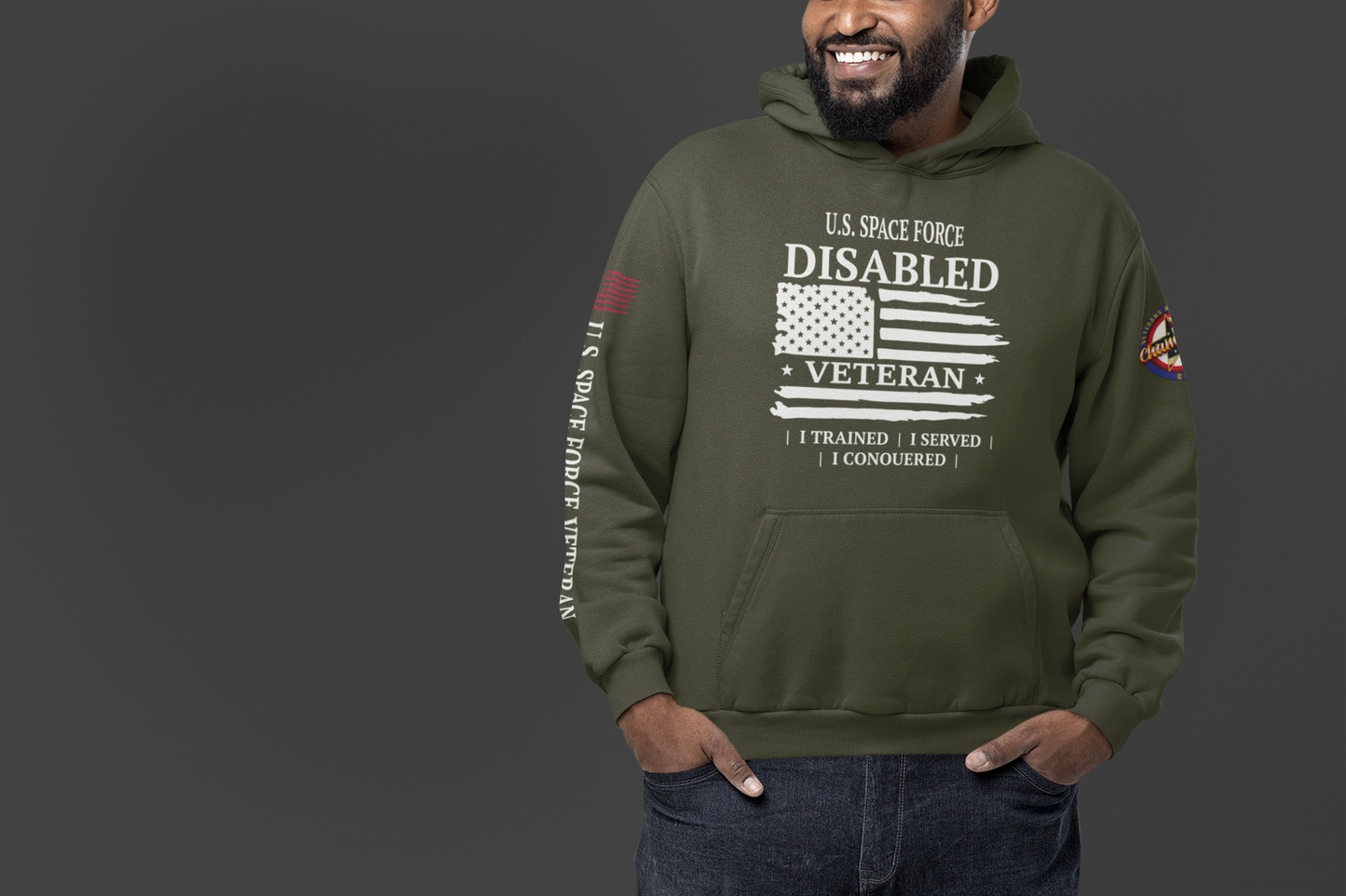 US Space Force Disabled Veteran Hoodie