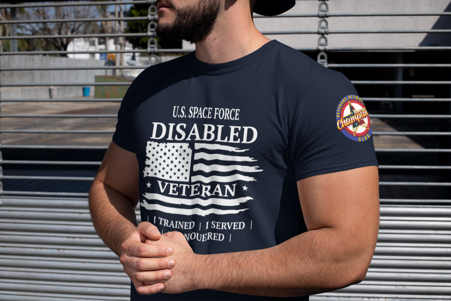 US Space Force Disabled Veteran T-Shirt