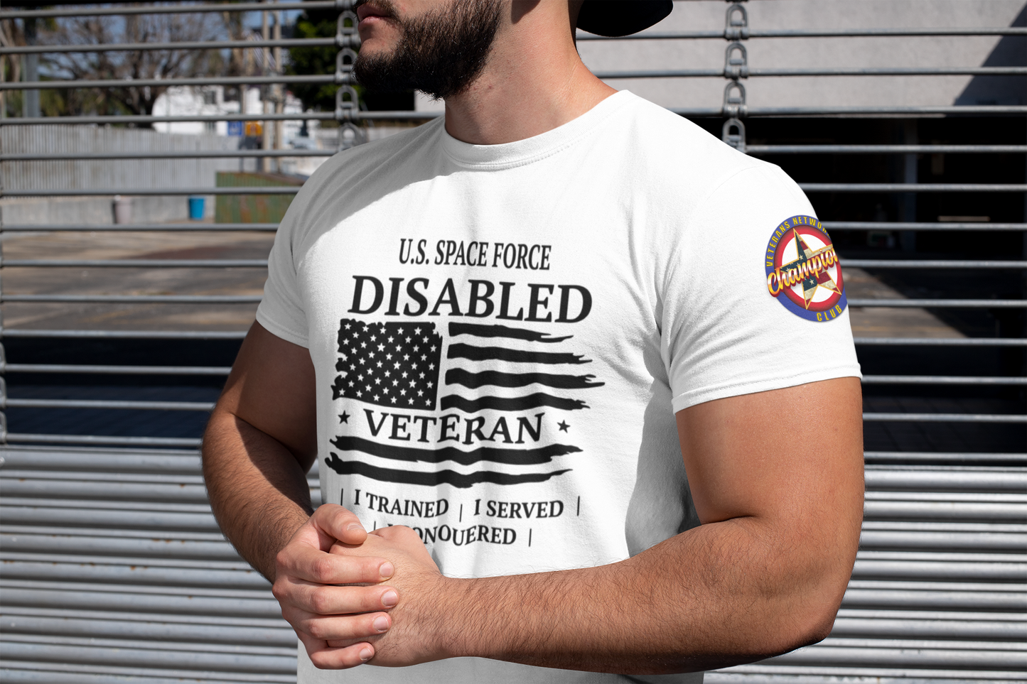 US Space Force Disabled Veteran T-Shirt